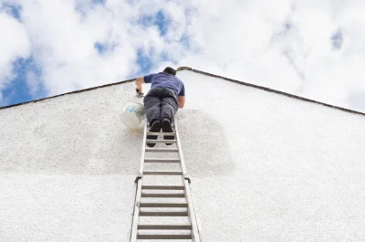 Peinture extérieure à Luzé — façades et ravalement